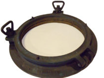 SOLD 17 Inch WWII German Bronze Porthole Maritime Nautical Ship Fully Functional
