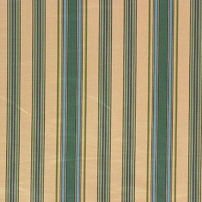 Lee Jofa Linen Silk Ticking Margaux Stripe Blue Green 