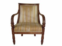 Period French Directoire Walnut Armchair SOLD