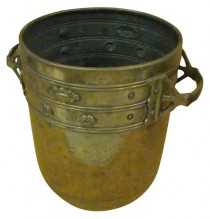 English Arts and Crafts Brass Champagne Bucket SOLD