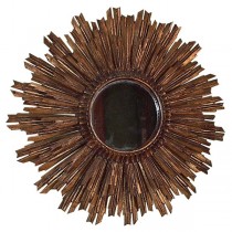 19th Century Gilt Carved Sunburst Mirror SOLD