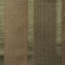 Lee Jofa Cotton Silk Satin Positano Stripe Green Taupe Upholstery