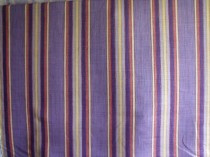 SOLD Lee Jofa English Cabana Stripe Print Linen Amethyst Multipurpose