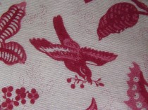 Lee Jofa Olivet Sheer 100% Cotton Jacobean Floral Birds 