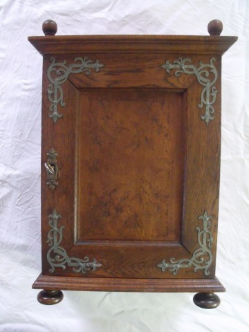 Circa 1900 Arts and Crafts Art Nouveau Oak Medicine Cabinet SOLD
