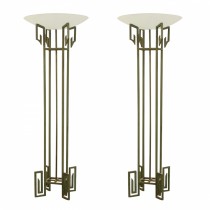 Pair French Art Deco Torcheres