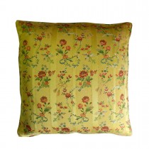 SOLD Pillow Cover Both Sides High End Floral Embroidery Lampas