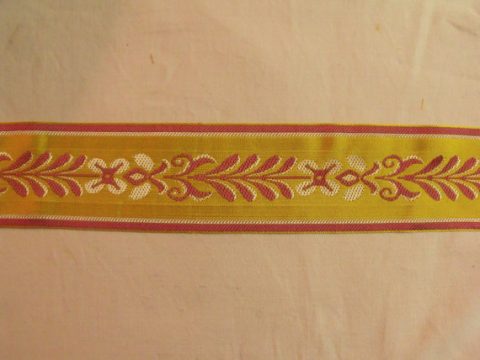 SOLD Classical Style Wide Trim Tape Lyon France