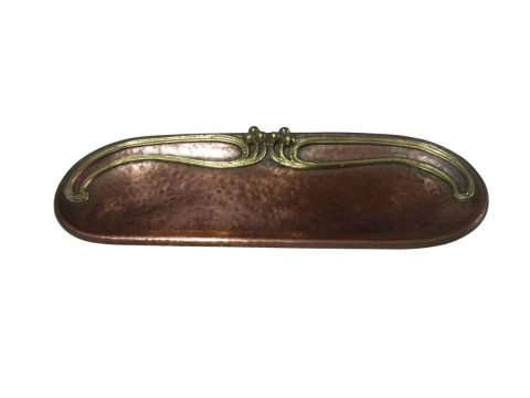 SOLD WMF Jugendstil Art Nouveau 1900 Pen Tray Copper Brass