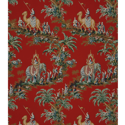 SOLD OUT Beauport Promenade Turkey Red Wallpaper Brunschwig & Fils Limited Quantities