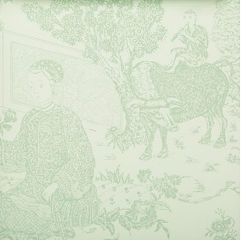 Cathay Toile Wallpaper Brunschwig & Fils 4 colors Limited Quantities