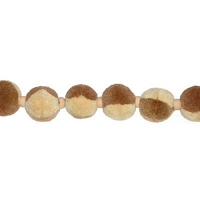 Caravan Wool Pompon Tieback Sand Brunschwig & Fils