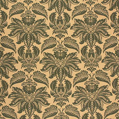 Lee Jofa Villa Lamte French Woven Cotton Viscose Damask Emerald