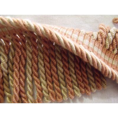 4" Lee Jofa Melrose Bullion Fringe Melon