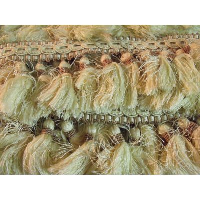 Lee Jofa England Tivoli 4" Tassel Fringe Trim Eggshell