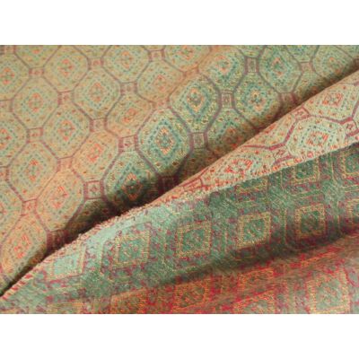 Lee Jofa Mosaica Chenille Tapestry Teal Blue Cotton Wool