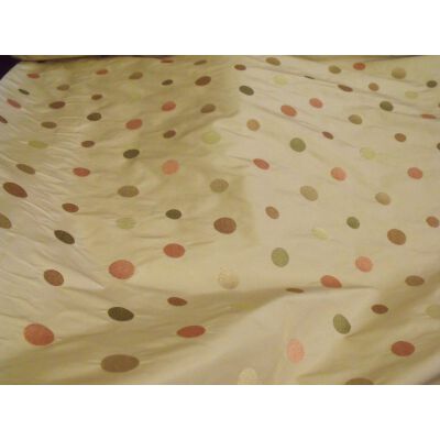 Lee Jofa Lena Embroidery Silk Polka Dots