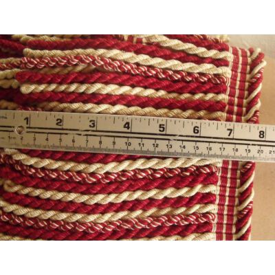 Lee Jofa Cantal Bullion Fringe Geranium Red
